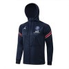 Paris Saint Germain Trainingsjack Capuchon 2022-23 Blauwe